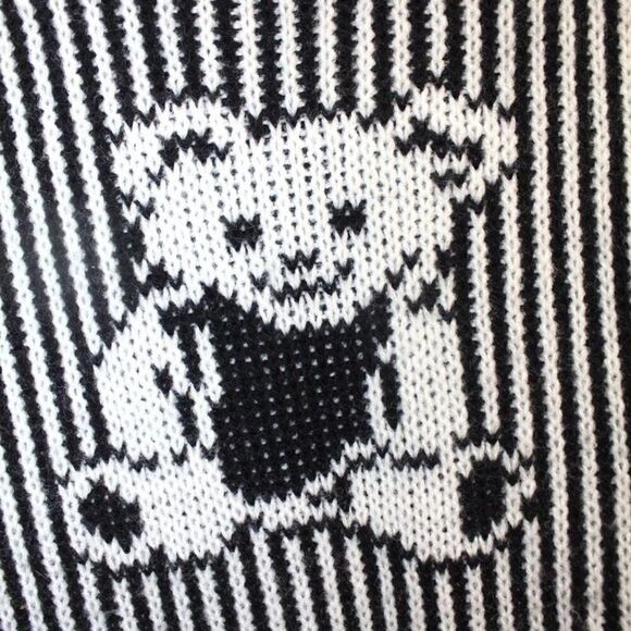 VINTAGE ADELE knitwear Sweater Teddy Bears 80s 90s - Picture 2 of 4